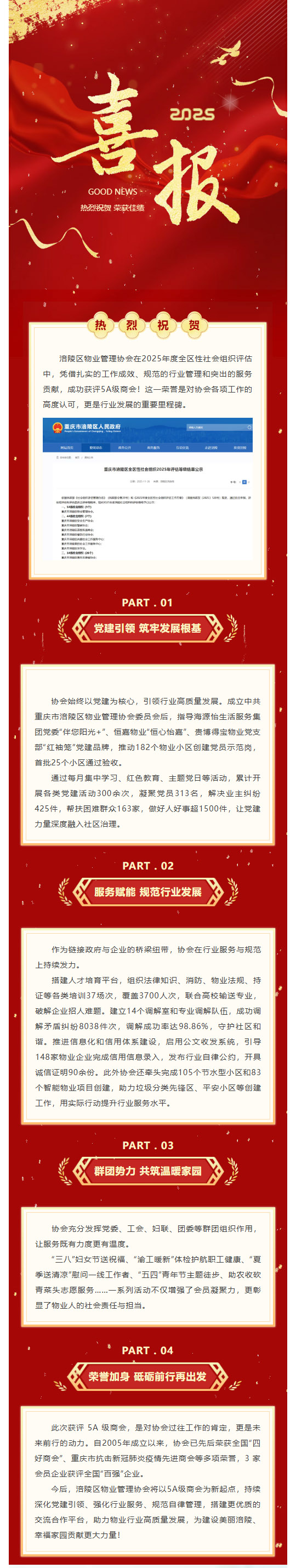 喜报!涪陵区物业管理协会获评“5A”级商会_壹伴长图1.jpg