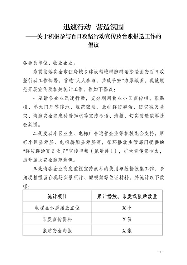 迅速行动 营造氛围——关于积极参与百日攻坚行动宣传及台账报送工作的倡议_01.jpg
